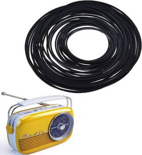 -usa 744110370430 100pcs Recorder Rubber Belts 40-135mm Cassette Repair Maintenance Mix