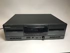 1050ct Kenwood Stereo Double Cassette Deck Tested Working Recorder Tape Vintage