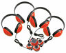 1114rd-4 Califone Listening First Center Position Headphones And 610356365007