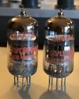 12ax7a Sylvania Pair Sweet Germany Square Short Plate Tubes