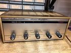 13-610 Midland Stereo Tube Amp Working Need Upgrade For Part Or