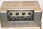 1835 Rauland Pa Tube Amplifier Model Working