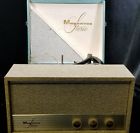 1sc238j Magnavox Record Player Vintage Portable Speaker Changer England