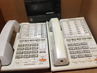 2-line Panasonic Vintage Phone-intercom-answering Machine Set