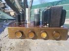2122b Bell Vintage Tube Mono Amplifier With Two Tubes Works