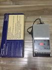 2165 Sears Retro Solid State Cassette Recorder Original Box Works Great
