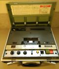 2520av Wollensak Vntg Heavy Duty Cassette Recorder Portable Tape Player Wcase