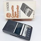 3-5005b Ge Neral Electric Cassette Tape Player Recorder Original Box