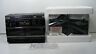 3-5676 Ge Dual Cassette Recorder Portable Music System Boom Box New