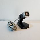 332-1 Astatic Vintage Microphone With Base Tested Working Mid Century Audio