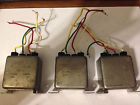 351954 Lot Of Vintage Used Industrial Corp Capacitors Mfd Vac Vgc