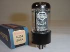 Gz34 5ar4 Mullard Vintage Nos 1958 Shield