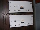 6010b 6015 Jbl Pair Of Vintage Mono Power Amplifier Amps Professional Series