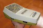 602f Zenith Psychedelic Paisley Vintage Green Portable Cassette Tape Player