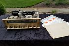 12ax7 602s Pilot Stereo Receiver Tube Amplifier Vintage