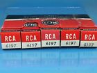 6197 Rca Nos Nib Vacuum Tubes Sleeve Of In Original Boxes