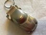 63-1135 Radioshack Vintage Metal Car Shaped Keychain Cat