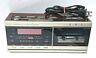680-3090 Jc Penny Vintage Electronic Clock Radio Cassette Player Rare