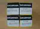 6sn7wgta Sylvania Nos Quad 4 6sn7