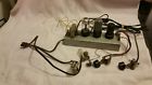 83r075 Allied Radio Corp Vintage Model Mini Tube Mono Amplifier Complete