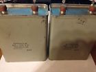 950-0471-00 Sprague Pair Of Used Vintage Can Capacitors Ac Vgc