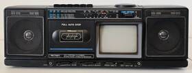 Acn-3550 Action Ati9r3 Vintage 3 In 1 Television Am-fm Radio Cassette Recorder Tested