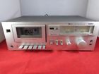 Ad-m250u Aiwa Vintage Stereo Cassette Deck Turns On For Parts Or