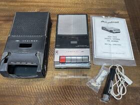 Ctr410 Admiral Vintage Cassette Recorder Solid State Model With Accessories Tested