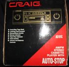 Ag101c Craig New Nib Vintage In Dash Cassette Car 019882010496