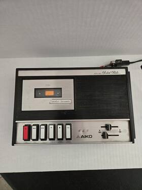 Atp-702 Aiko Vintage Solid State Cassette Recorder Parts Only