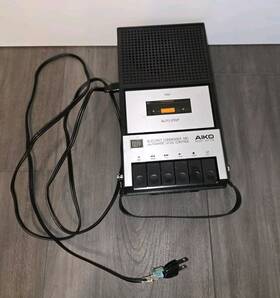Atp-706 Aiko Japan Solid State Cassette Recorder Electret Condensor Mic Vintage