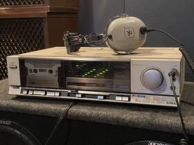 Aiwa Ad-3250u 3250 Stereo Cassette Deck Working New Belts