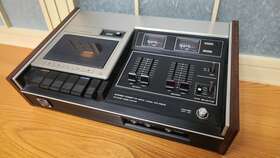 Ad-5200 Aiwa Stero Cassette Deck Model Used Perfect Condition Usa Seller 1974