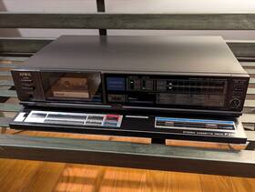 Ad-f350 Aiwa 1985 F350 Stereo 2 Head Compact Cassette Tape Deck With Dx