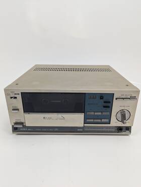 Ad-l200 Aiwa Cassette Stereo Deck Sd-l80 Dx Silver Metal Head Dolby Original Box