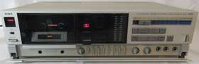 Ad-r600u Aiwa Stereo Cassette Deck Auto Reverse Recording Japan For Parts Repair