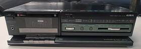 Ad-s10u Aiwa 1980s Vintage Stereo Single Cassette Desk Player Recorder. Works