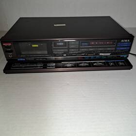 Ad-s40 Aiwa 3 Head Vintage Single Cassette Desk Please Read