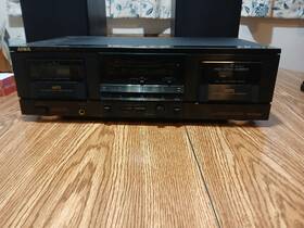 Ad-wx-616 Aiwa Repaired And Tested Dual Cassette Deck Fully Functional