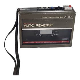Tp-26 Aiwa Autoreverse Recorder Parts/repair Plays Loud Constant Noise