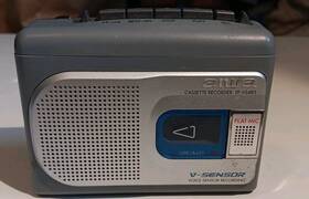 Aiwa Tp-vs485 Cassette Recorder Works. For Parts Or Repair Free Shipping