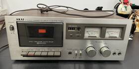 Cs-7030 Akai Cassette Tape Stereo Recording Deck Japan Powers On But Doesnt Play