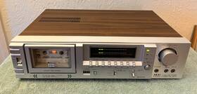 Gs-f33r Akai Vintage Cassette Deck-partially Working-parts/repair-see Video-nice
