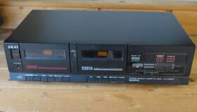 Hx-a301w Akai Hk-a301w Stereo Double Cassette Tape Deck