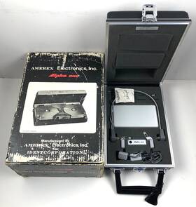 Alpha-1 Alpha One Amerex 1970s Covert Intelligence Spy Tape Recorder Set - Not Tested