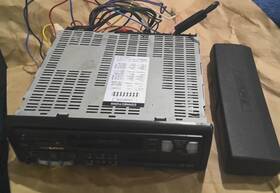 Tdm-75345 Alpine Vintage Cassette Car Stereo