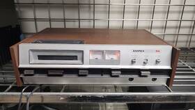 Micro-54 Ampex Micro54 Vintage Stereo Cassette Tape Deck Japan Analog Vu Meter 1970 As Is