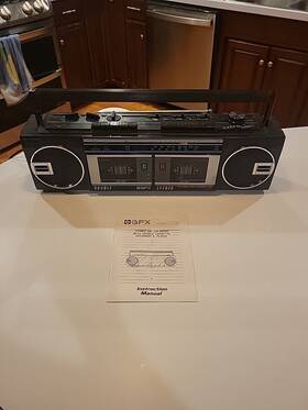 Rd-w2000 Asahi Vintage Old School Boombox Gpx Dual Cassette Player C932 - As-is Read Desc