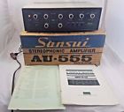 Au-555 Sansui Rare Vintage Stereo