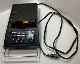 124-s Audiotronics Audio Trak Cassette 124 S Player Made In Japan Euc